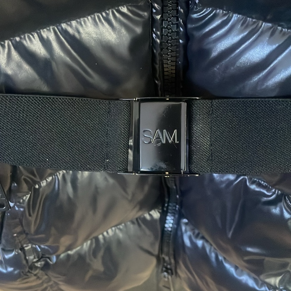 Sam Girls Black Soho Coat - Picture 9 of 17